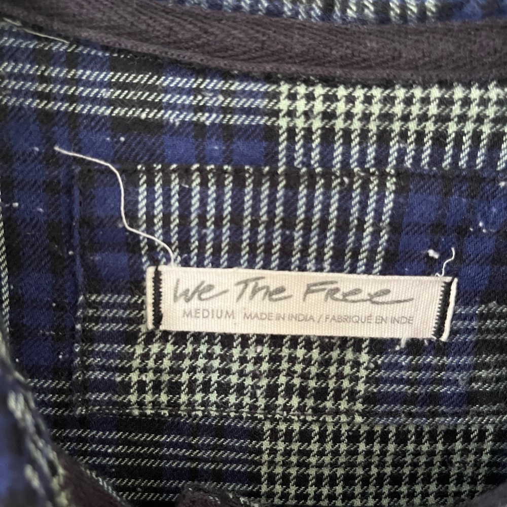We The Free Sun City Plaid button up - Picture 3 of 5